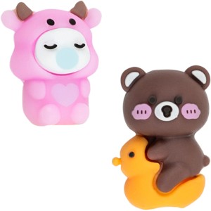 Bitty Buddy Pencil Toppers 1" Capsules