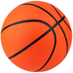Orange Rubber Basketball Regulation Size 9.5in