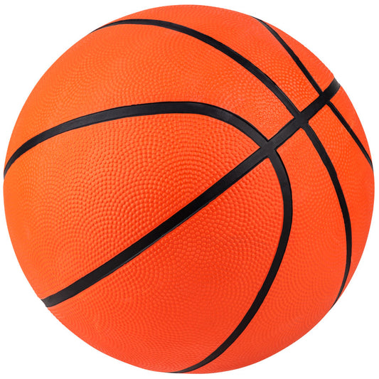 Orange Rubber Basketball Regulation Size 9.5in