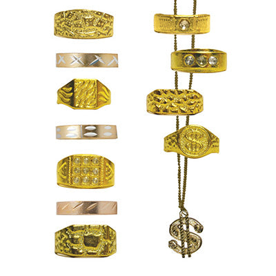 California Gold Jewelry Assorted (100pcs)