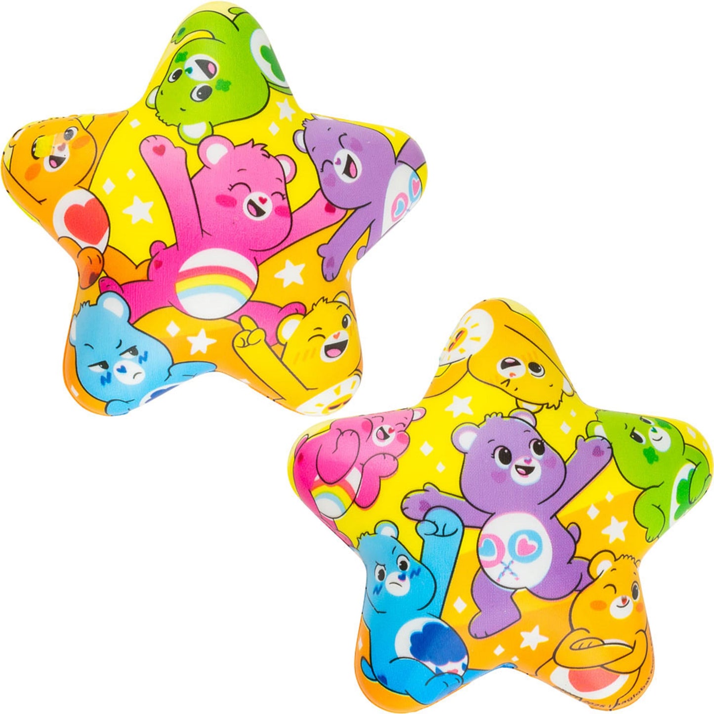 Care Bears™ Squishy 4in Heart and Star (12pcs)
