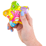 Care Bears™ Squishy 4in Heart and Star (12pcs)