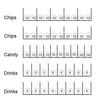 Coil configuration for AMS39 snack and drink vending machine