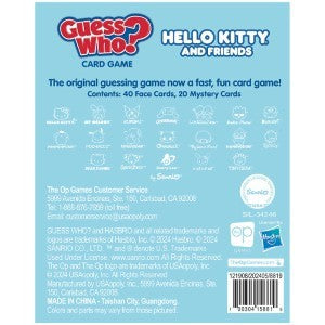 Hello Kitty® Guess Who? Card Game (1ct.)