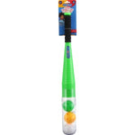 Plastic Bat 27in with 3 Asst Colors Bonus Balls (12pcs)