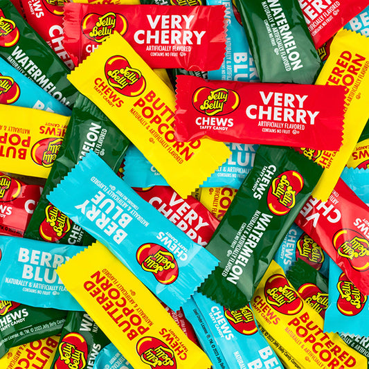 Jelly Belly® Chews Taffy Candy - Bulk 3lb