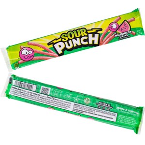 Sour Punch® Straws Watermelon (24pcs)