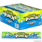 Sour Punch® Straws Blue Raspberry (24pcs)