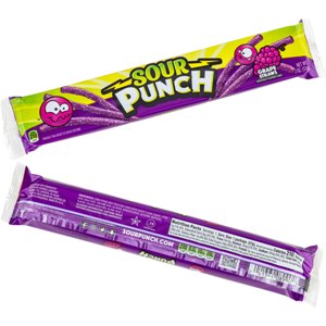 Sour Punch® Grape Straws (24pcs)