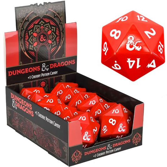 Dungeons & Dragons D20 + 1oz Cherry Potion Tin