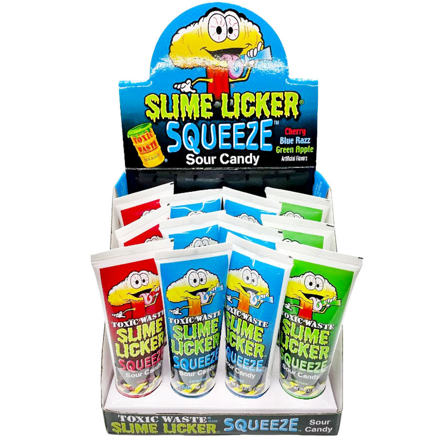 Toxic Waste Slime Licker Sour Squeeze Candy