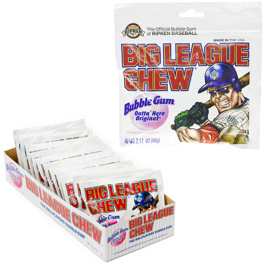 Big League Chew® Bubble Gum Display Box 