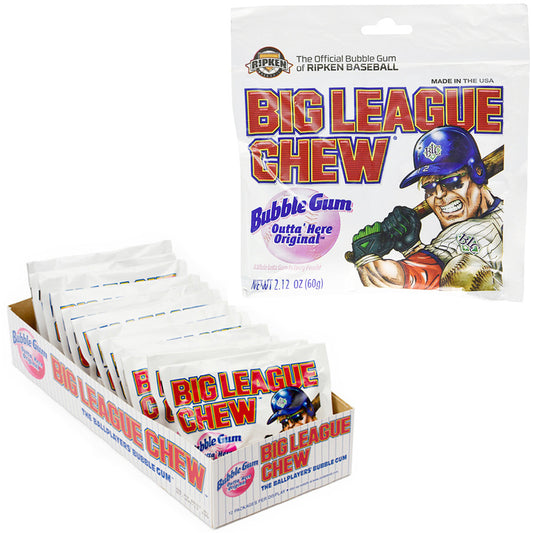 Big League Chew® Bubble Gum Display Box 