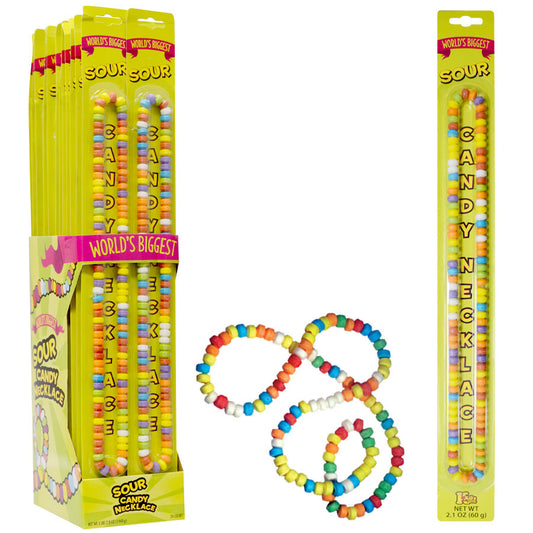 Worlds Biggest Sour Candy Necklace™ Display Box 
