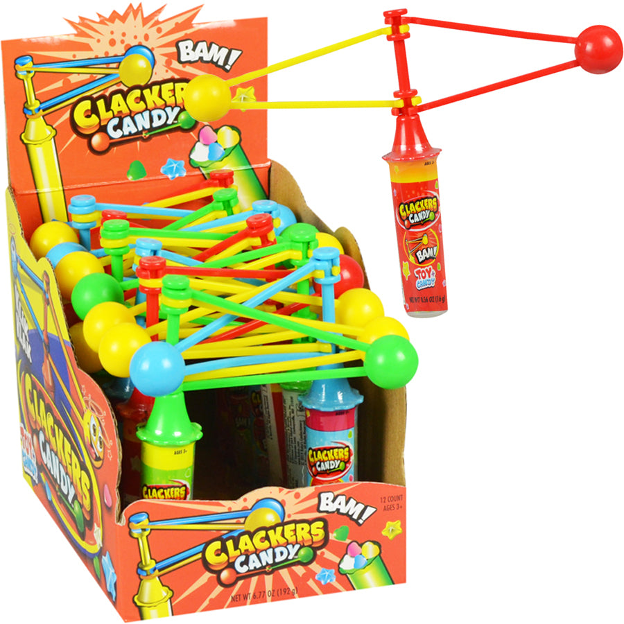 Clacker Toy & Candy Display Box | Gumball.com