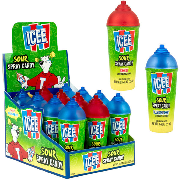 ICEE® Sour Spray Candy Display Box (12pcs)