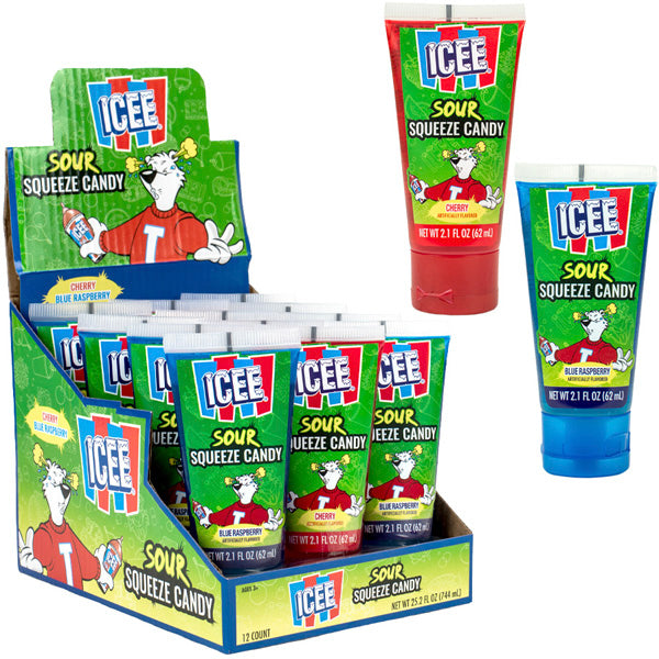 ICEE® Sour Squeeze Candy Display Box (12pcs)