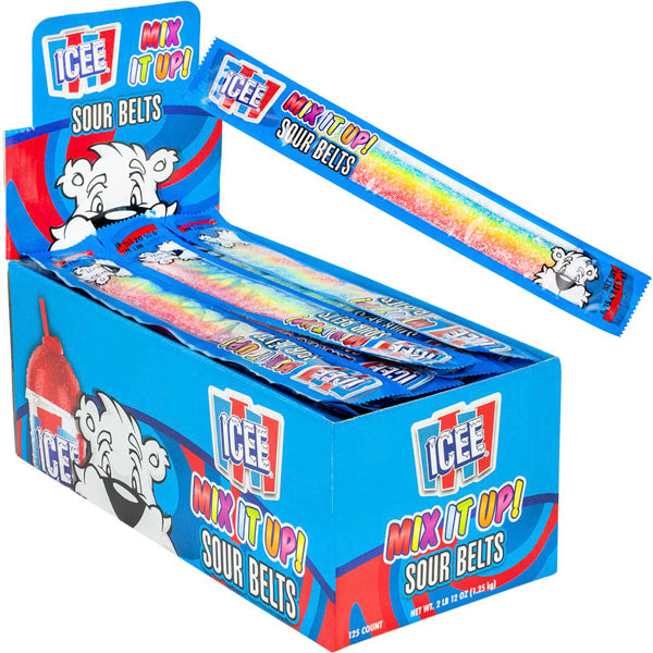 ICEE Mix-It-Up Sour Belts (125pcs)
