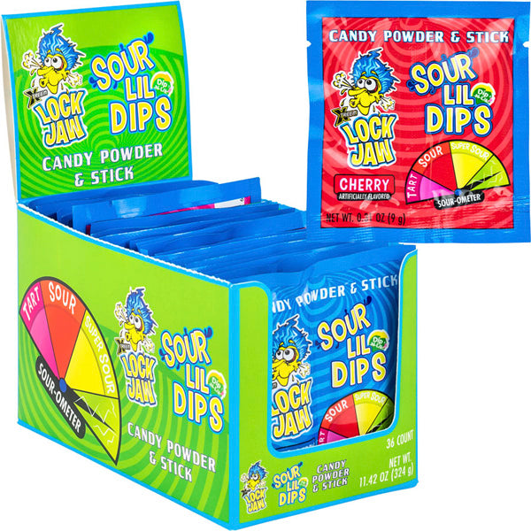 Xtreme Lock Jaw® Sour Lil Dips (36pcs)