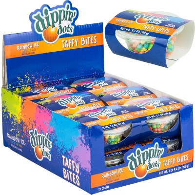Dippin Dots® Taffy Bites Cup 12ct