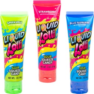 Liquid Lolli Sour Squeeze Candy (12pcs)
