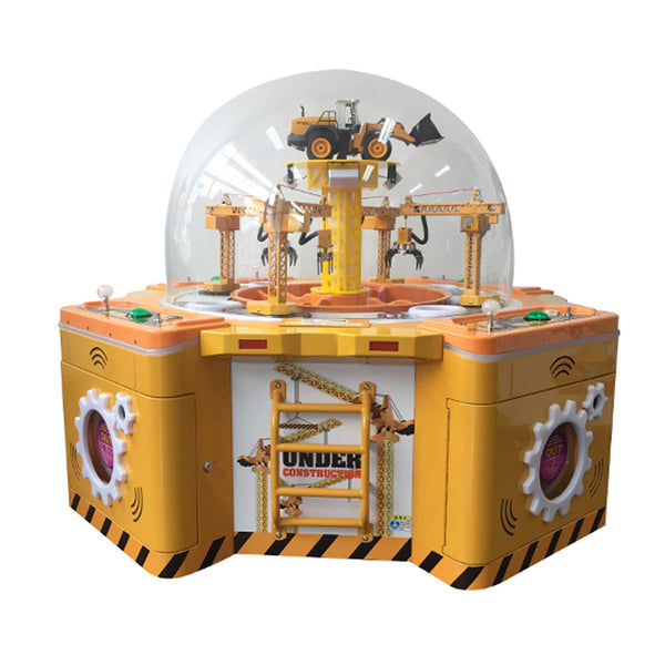 Dig 'N Win 4-Player Crane Machine Front View Product Image