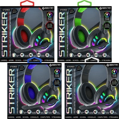Striker Light-Up Gaming Headphones (1 ct.)