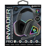 Invader Light-Up Gaming Headphones-Black