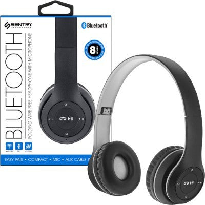 Bluetooth Folding Headphones-Black