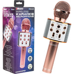 Light Up Karaoke Mic Rose Gold (1ct.)