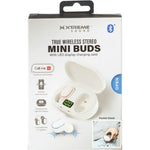 Bluetooth Mini Buds with LED Display Charging Case-White (1ct.)
