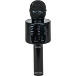 LED Karaoke Mic Speaker - Black (1ct.)