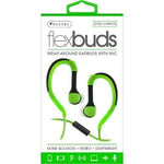 Flexbuds Wired Earbuds with Mic- Green (1ct.)