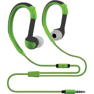 Flexbuds Wired Earbuds with Mic- Green (1ct.)
