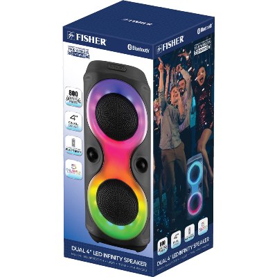 Dual LED Infinity 14in Bluetooth Speaker (1ct.)