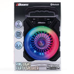 LED Ring Light Party 7in Black Speaker (1ct.)