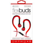 Flexbuds Wired Earbuds with Mic-Red (1ct.)