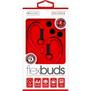 Flexbuds Wired Earbuds with Mic-Red (1ct.)