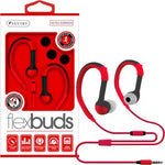 Flexbuds Wired Earbuds with Mic-Red (1ct.)