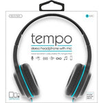 Tempo Stereo Headphones-Teal (1ct.)