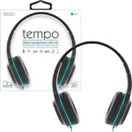 Tempo Stereo Headphones-Teal (1ct.)