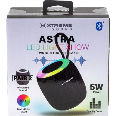 Astra LED Light Show Bluetooth Speaker (1ct.)