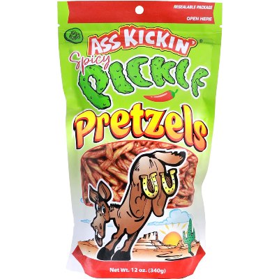 Ass Kickin® Spicy Pickle Pretzel Bag 5oz (1ct.)