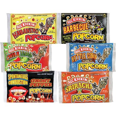 Ass Kickin® Popcorn Variety 6pk (1ct.)