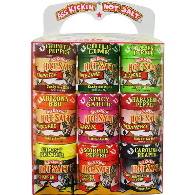Ass Kickin® Hot Salt Gift Set 9pk (1ct.)