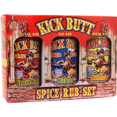 Kick Butt® Spice Rub Set 3pk (1ct.)