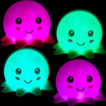 Light-Up Flashing Octopus 2.5in Asst (12pcs)