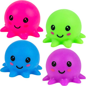 Light-Up Flashing Octopus 2.5in Asst (12pcs)