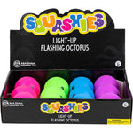 Light-Up Flashing Octopus 2.5in Asst (12pcs)