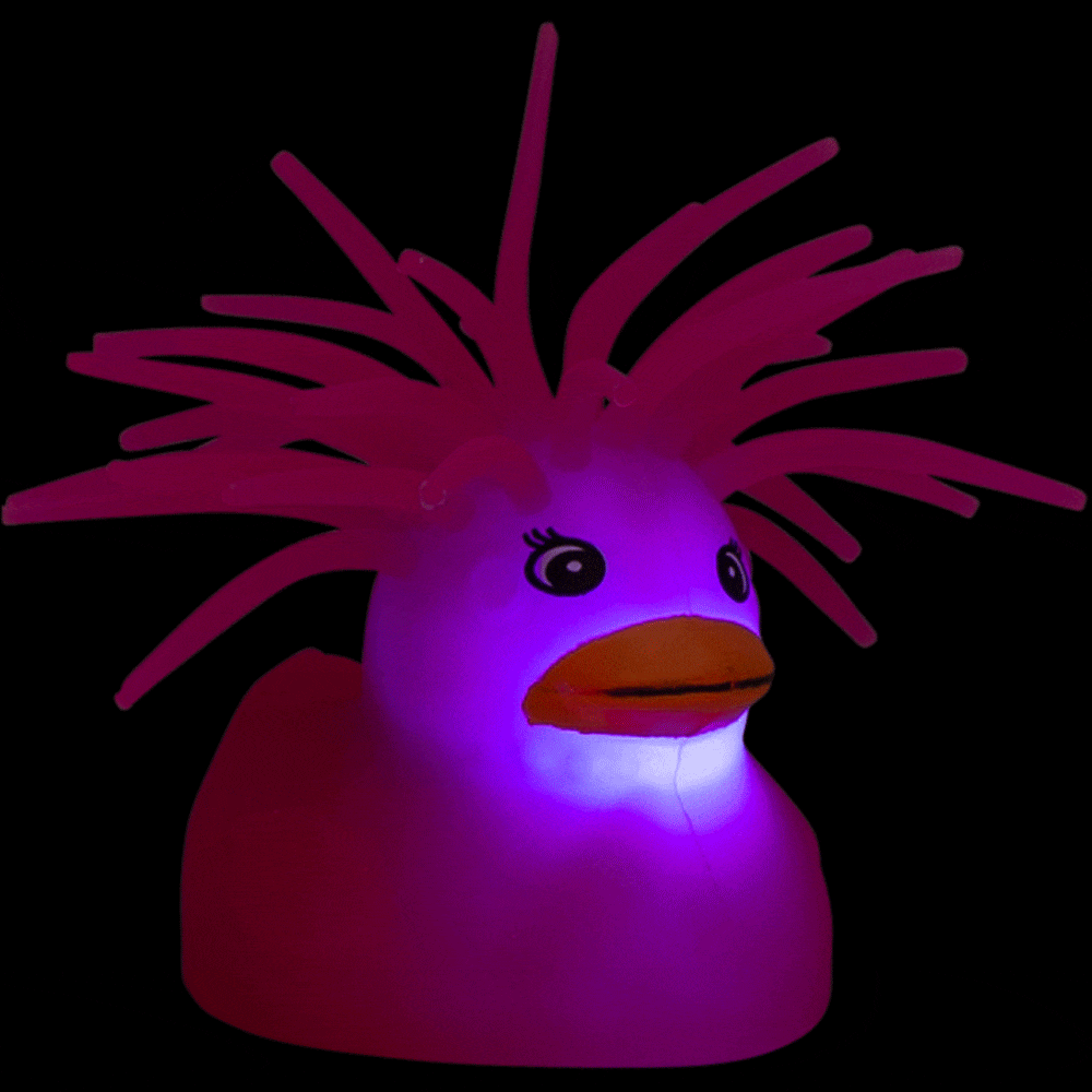 Light-Up Puffer 2in Ducks (12pcs)